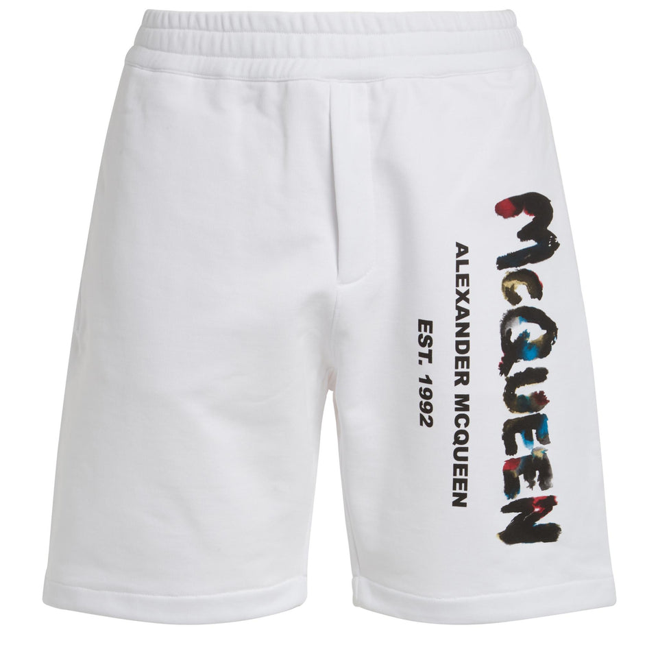 Shorts in cotone bianchi - GIO MORETTI