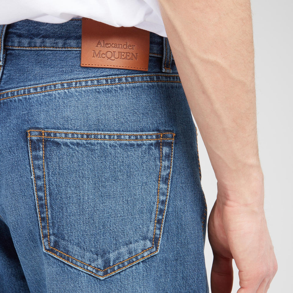 Jeans in denim blu - GIO MORETTI