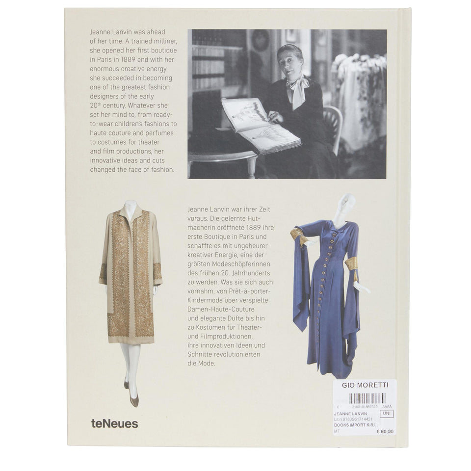 Libro ''Jeanne Lanvin'' By Teneues