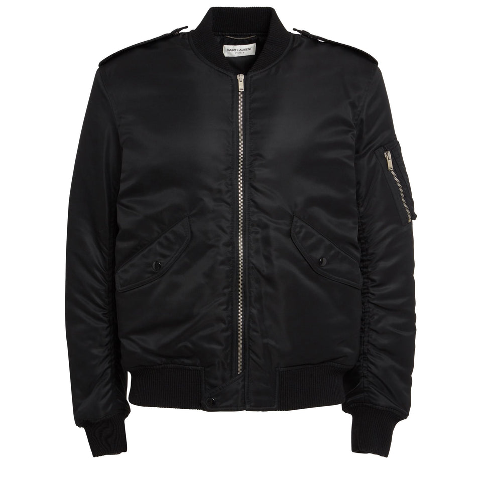 Giubbotto in nylon nero - GIO MORETTI