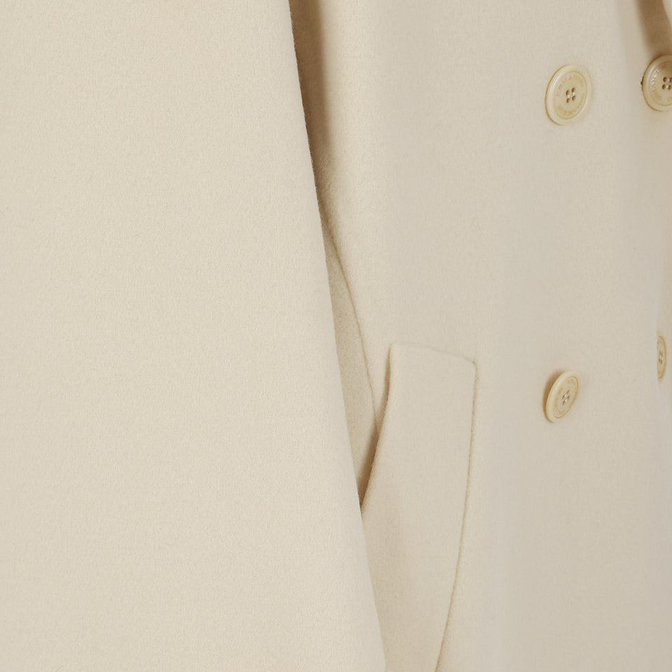Cappotto in cashmere beige D476D722 NKW30815 ERMANNO SCERVINO