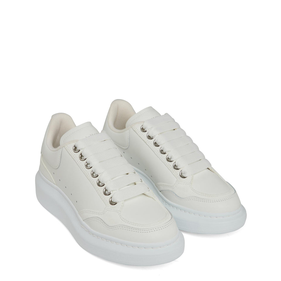 Sneakers ''Larry'' in pelle bianca 758982 WIBN29000 ALEXANDER MCQUEEN