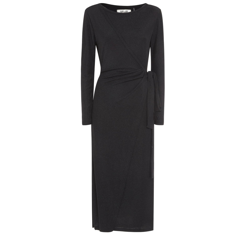 Abito "Simona" in jersey nero