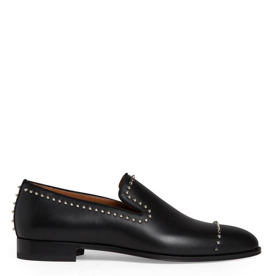 Mocassino ''Dandy Cloo'' in pelle nero 1230922 BK65 CHRISTIAN LOUBOUTIN