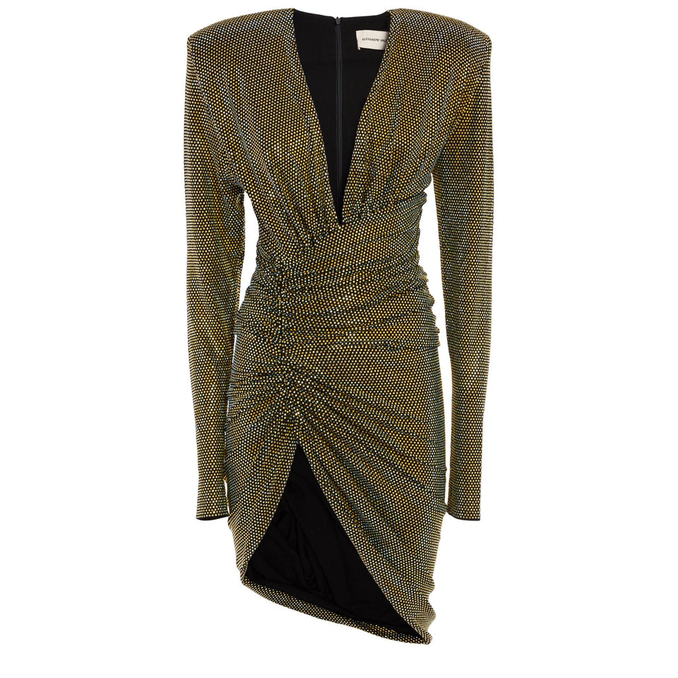 Abito in tessuto giallo - GIO MORETTI