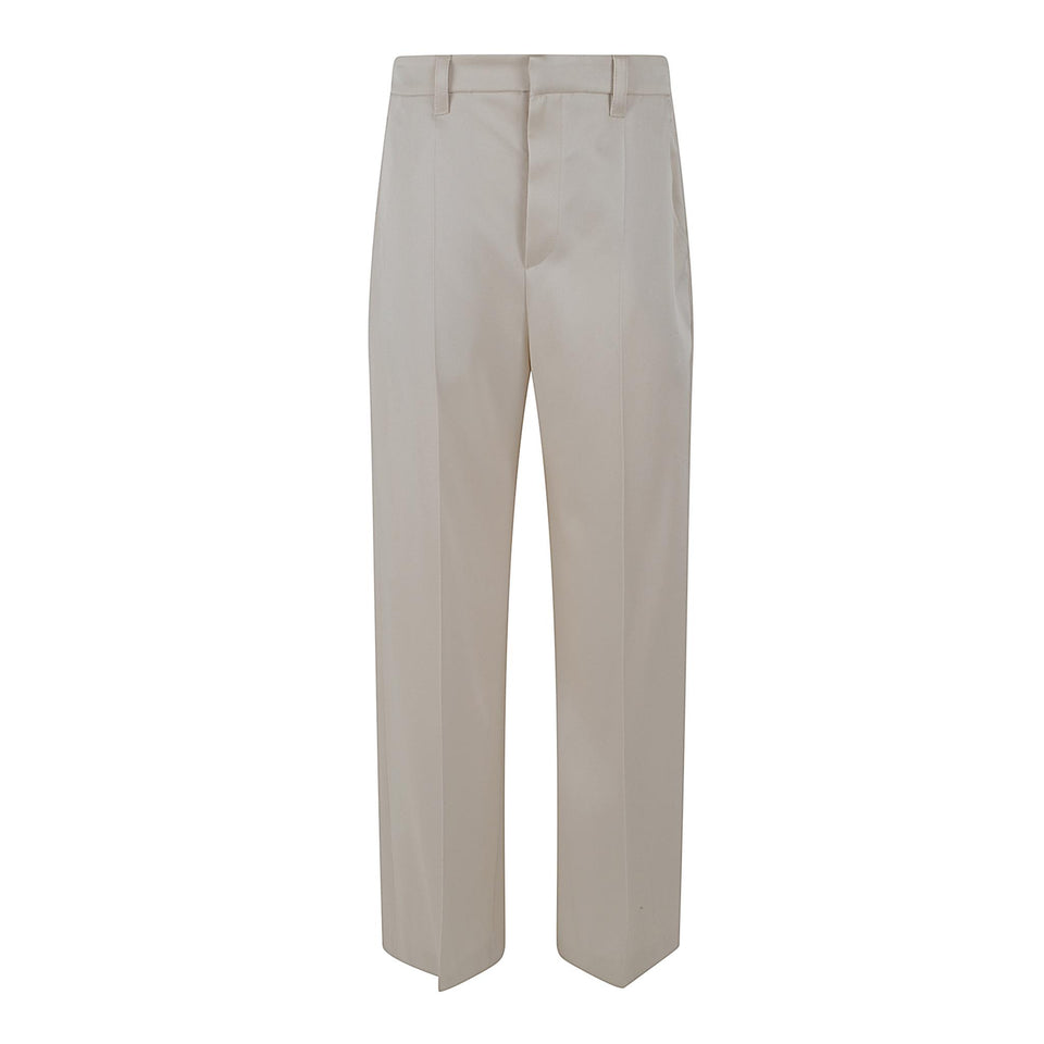 Pantalone sartoriale in tessuto beige M0H38P8724 C9597 BRUNELLO CUCINELLI