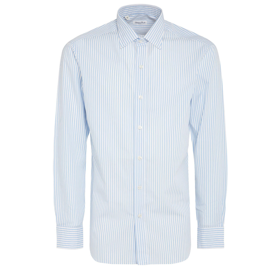 Camicia in cotone azzurra - GIO MORETTI