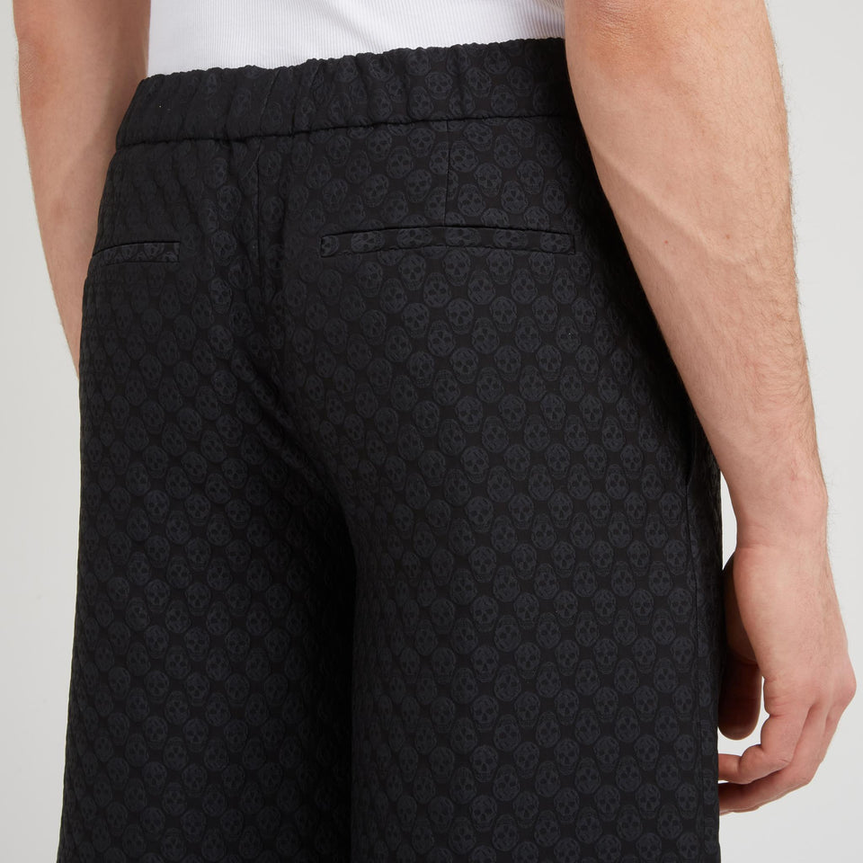 Shorts in tessuto neri