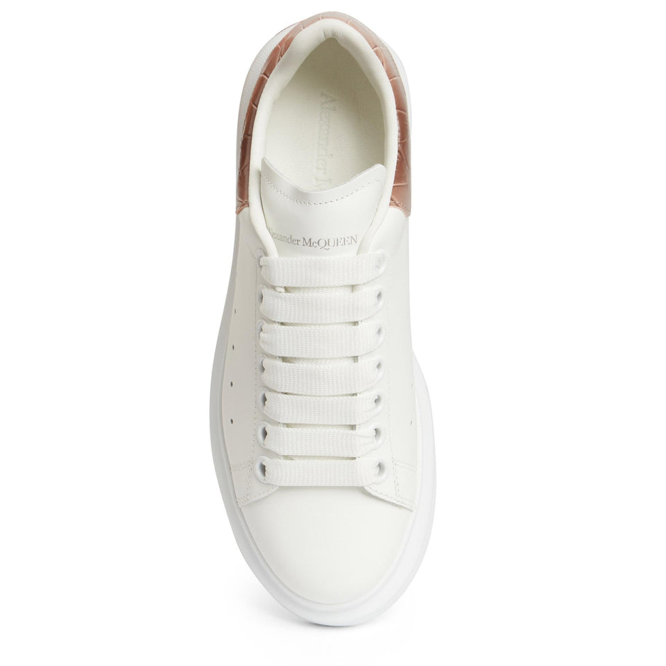 Sneakers oversize in pelle bianca 553770 WICG69886 ALEXANDER MCQUEEN