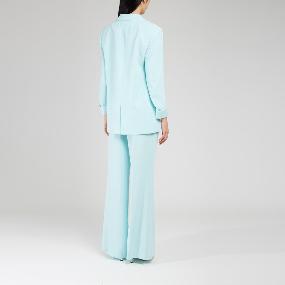 Giacca in tessuto azzurra - GIO MORETTI