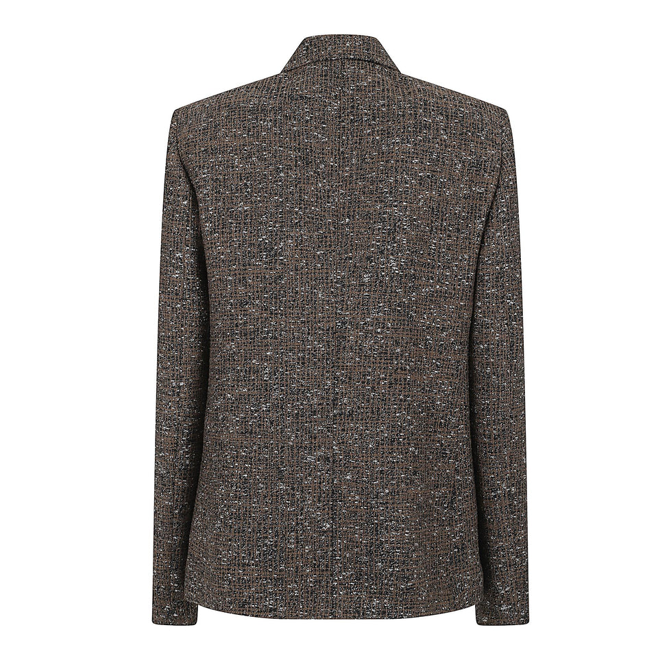 Giacca in tweed multicolor SVCA6C45 71ARGM098 GIAMBATTISTA VALLI