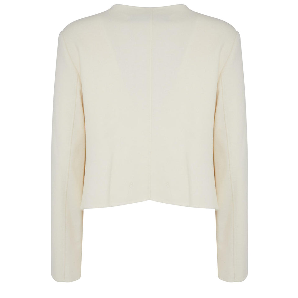 Giacca "Lyssa" in lana bianca