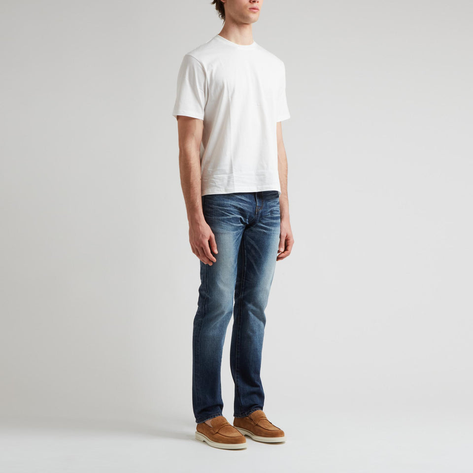 White cotton T-shirt