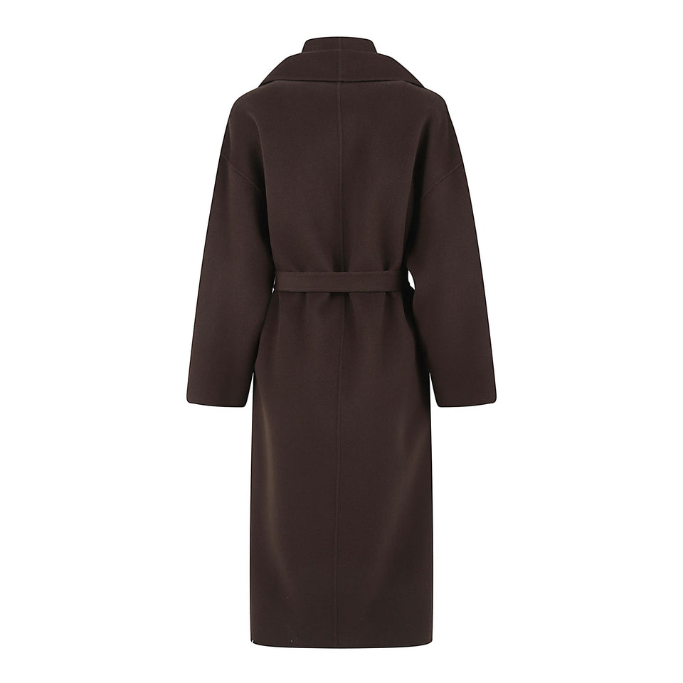 Cappotto in lana marrone 0612 66590103 ALBERTA FERRETTI