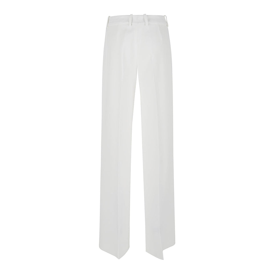 Pantalone in lana bianco D476P308 ILM14800 ERMANNO SCERVINO