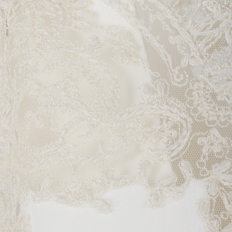 Abito in tessuto bianco D472Q778 APILM10606 ERMANNO SCERVINO