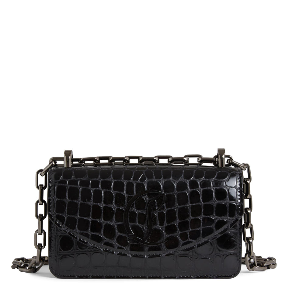 Borsa ''Loubi54 Mini'' in pelle nera