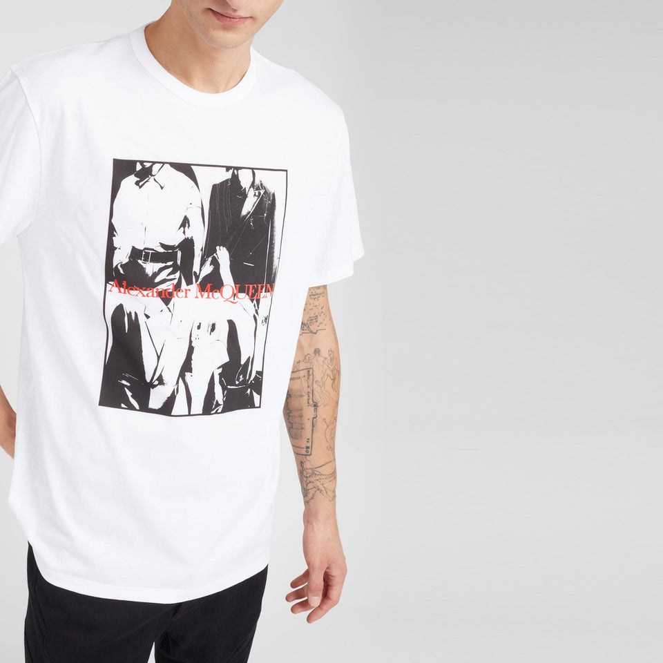 T-shirt in cotone bianca