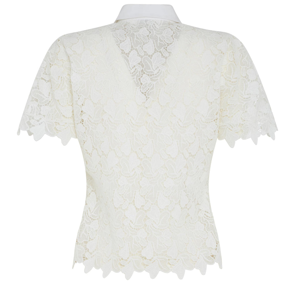 Camicia in tessuto bianca