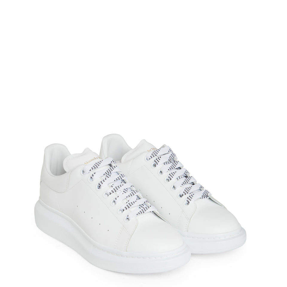 Sneakers oversize in pelle bianca 553680 WIEE09000 ALEXANDER MCQUEEN