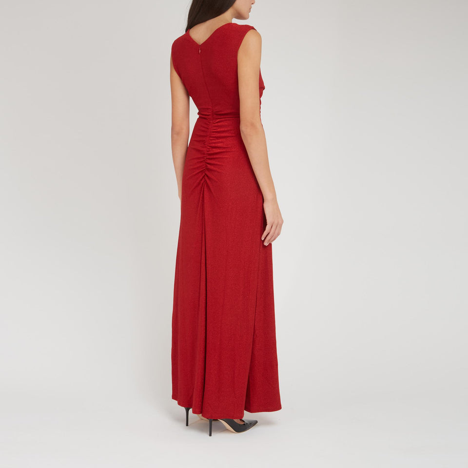 Abito "Tomas" in jersey rosso