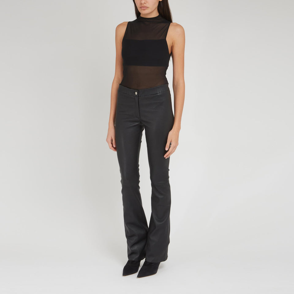 Body in tessuto nero