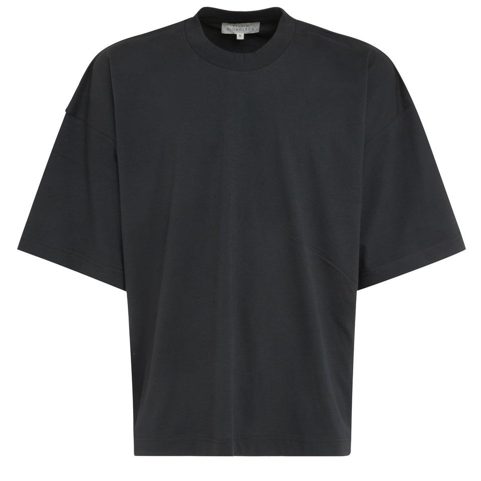 T-shirt in cotone grigia