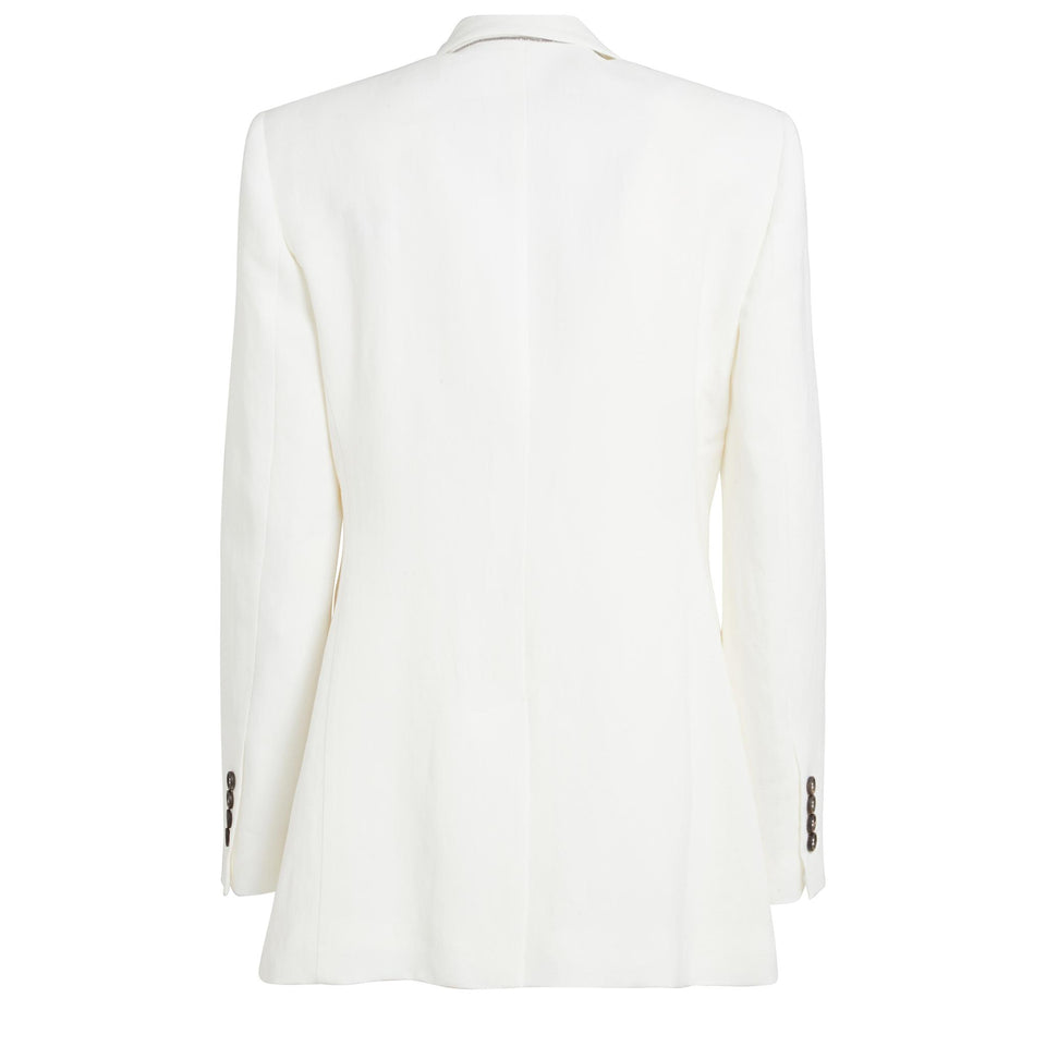 White fabric jacket