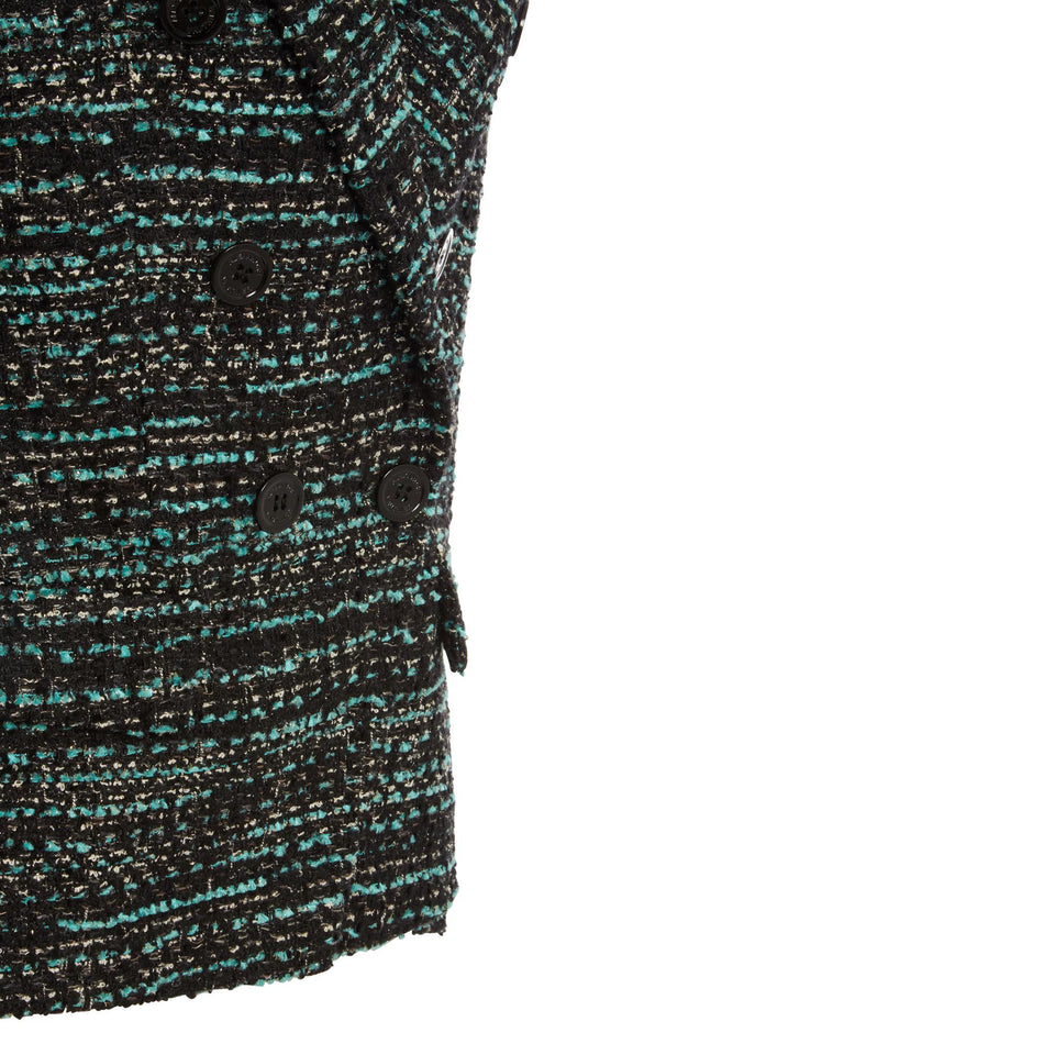 Giacca in tessuto verde - GIO MORETTI