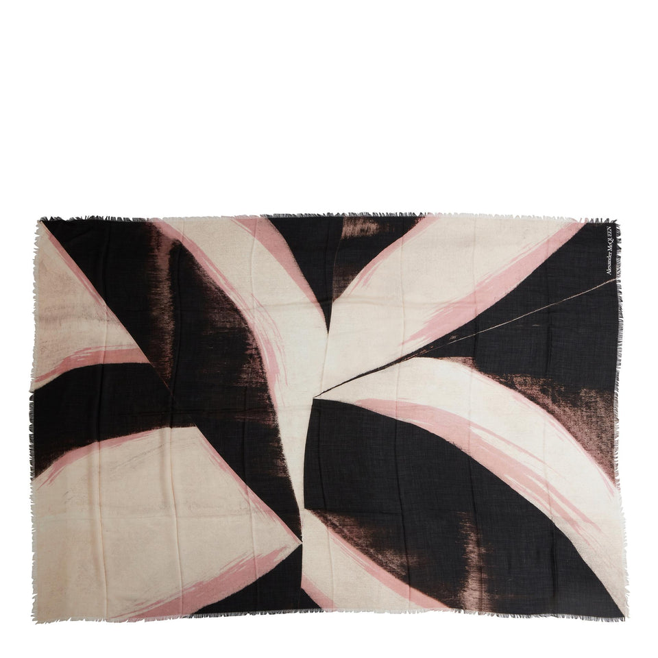 Scialle in cashmere multicolor