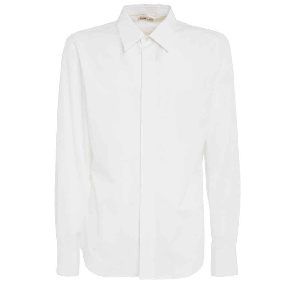 Camicia in cotone bianca