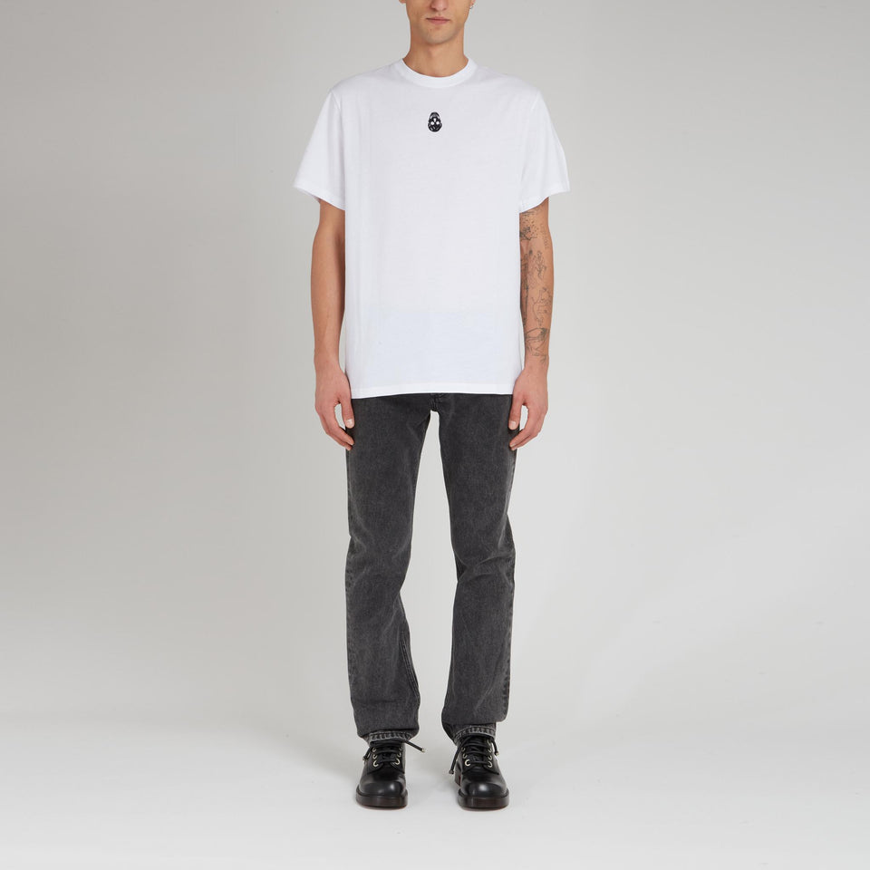 White cotton T-shirt