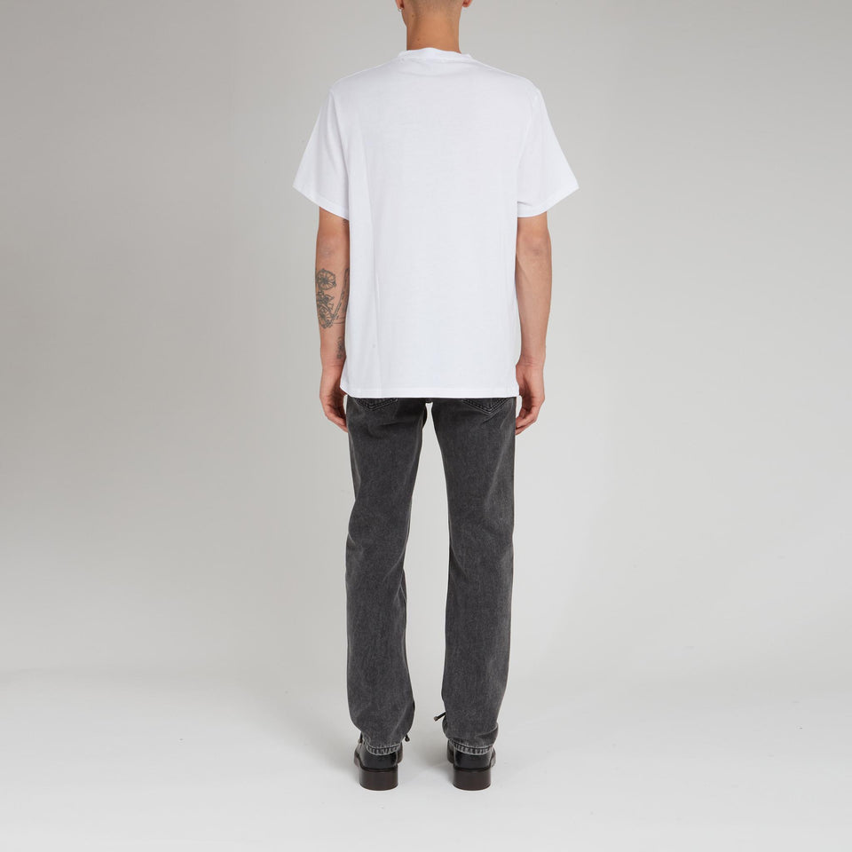 White cotton T-shirt