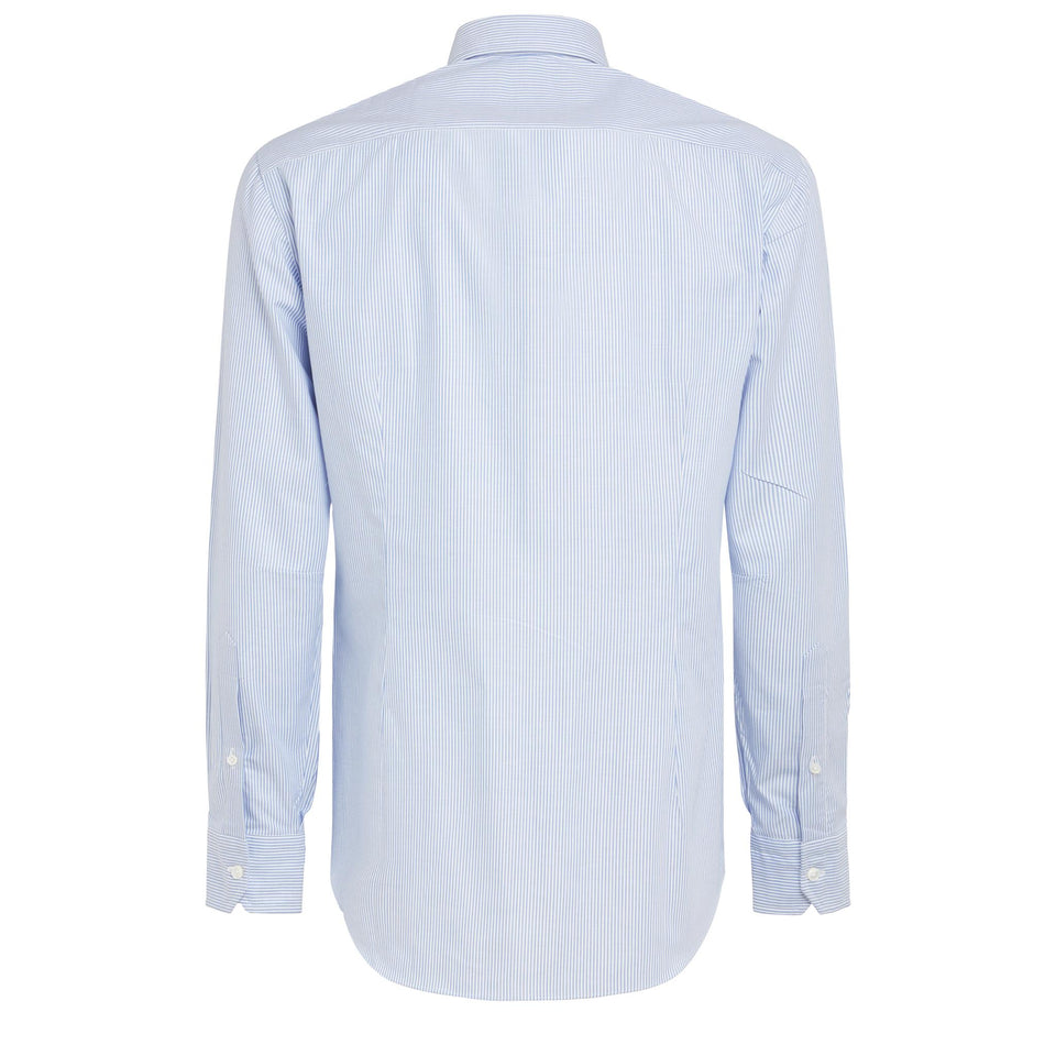 Camicia in cotone azzurra - GIO MORETTI