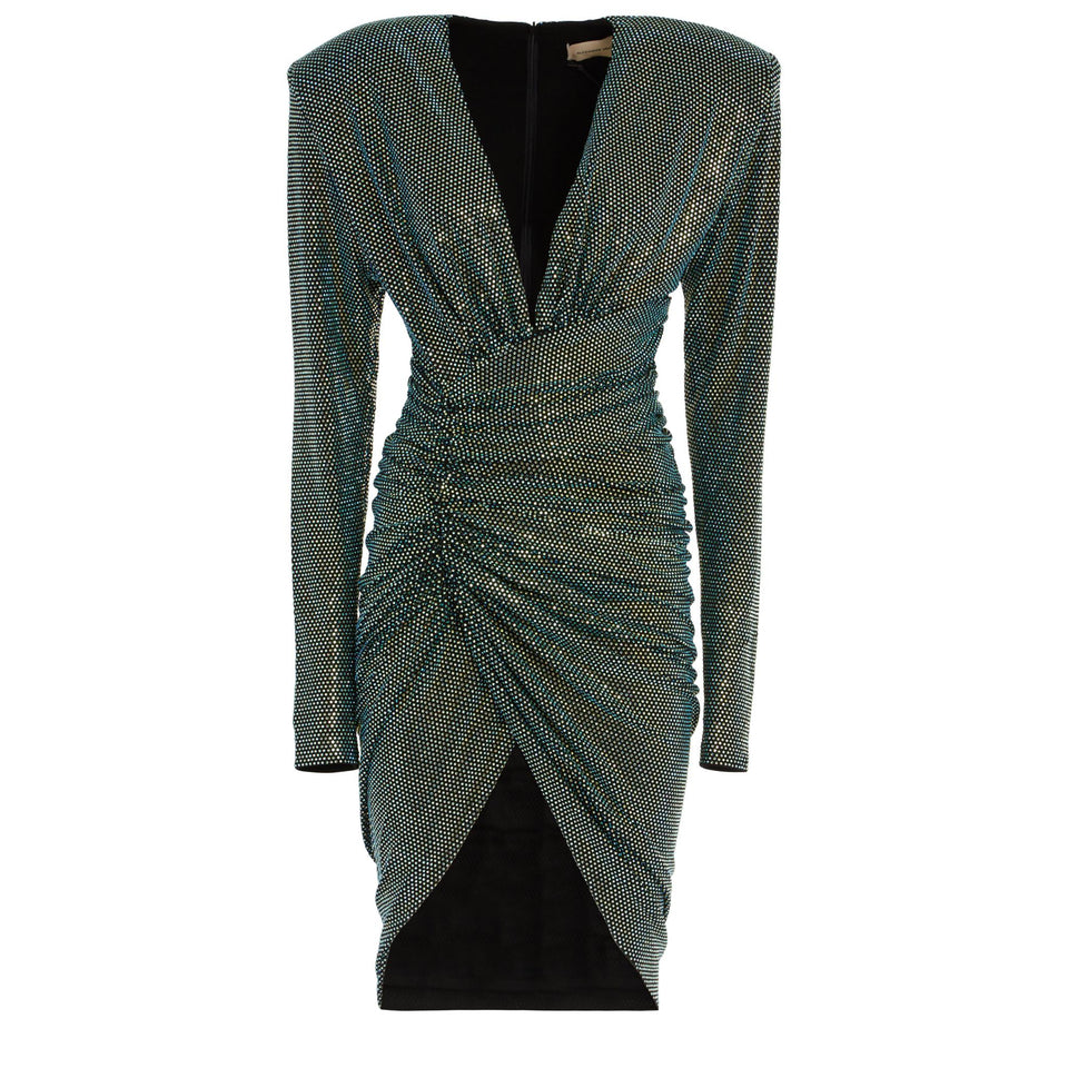 Abito in viscosa verde - GIO MORETTI