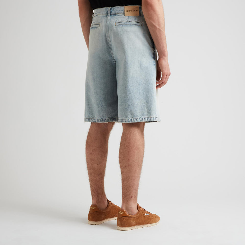 Shorts in denim azzurri