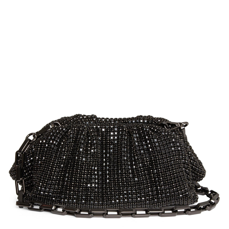 Borsa piccola in tessuto nera