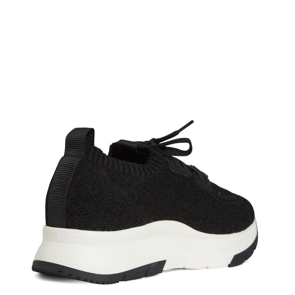 Sneakers in tessuto elasticizzato nere S25213 W1WBT-KIBBLACK GIANVITO ROSSI