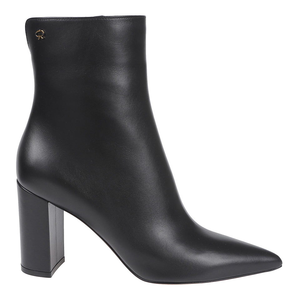 Stivaletto "Lyell" in pelle nero G73134 85RICVGIBLACK GIANVITO ROSSI