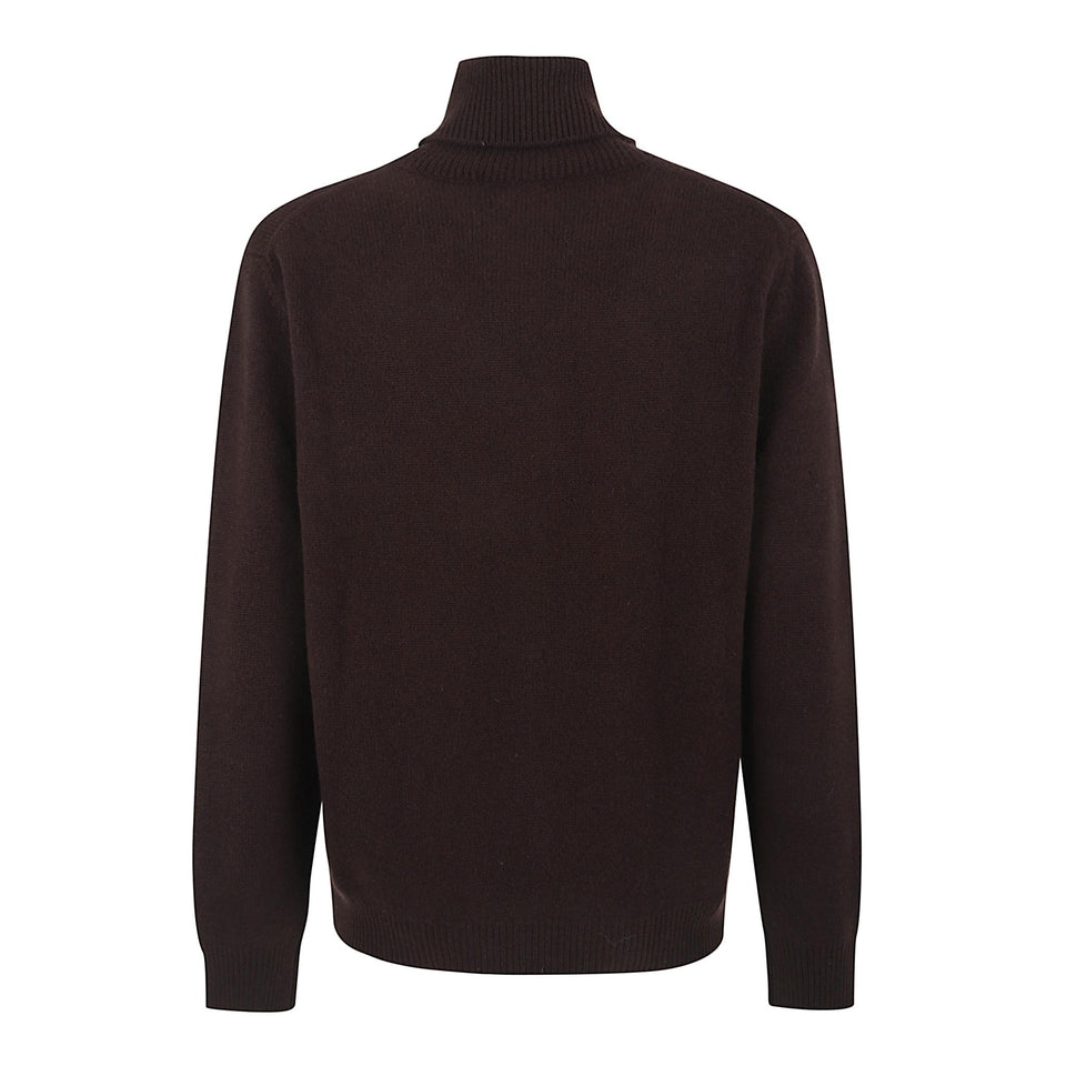 Maglia in cashmere marrone FW25K27LPCS 1821 BRETT JOHNSON