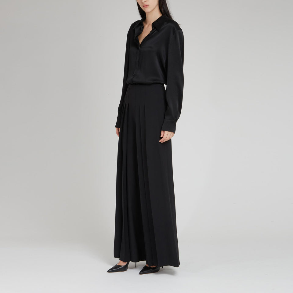 Camicia in tessuto nera