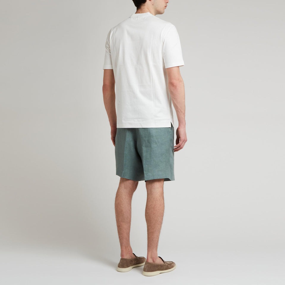 White cotton T-shirt