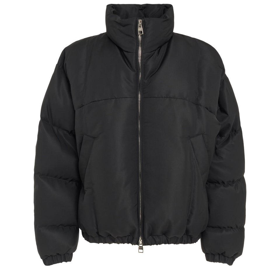 Giubbotto in nylon nero