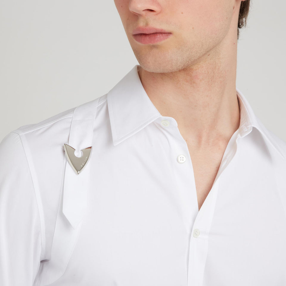 Camicia in cotone bianca