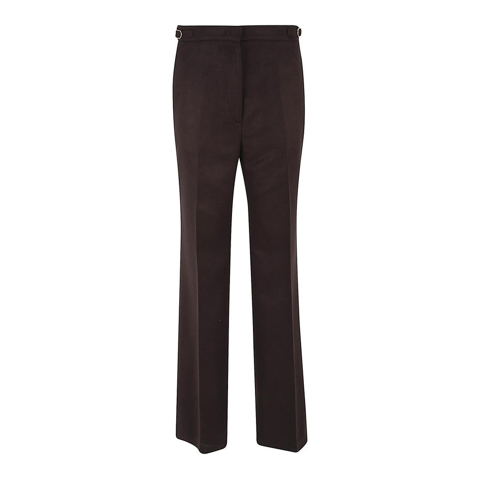Pantalone in lana marrone 1252190 S097CHO GABRIELA HEARST