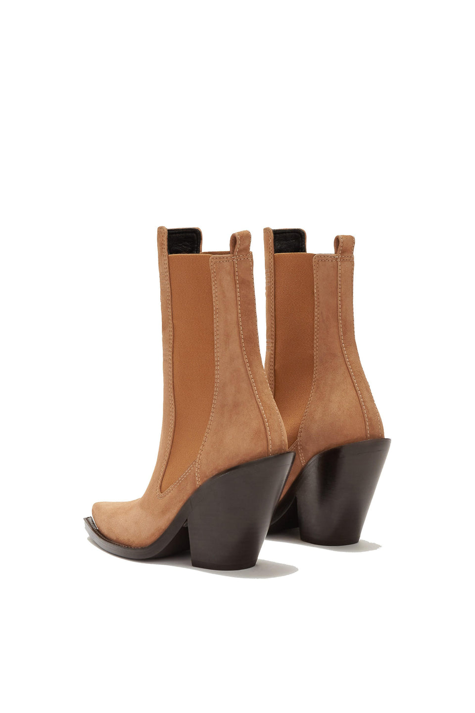 Stivaletto in camoscio beige D418Z460 DJK71044 ERMANNO SCERVINO