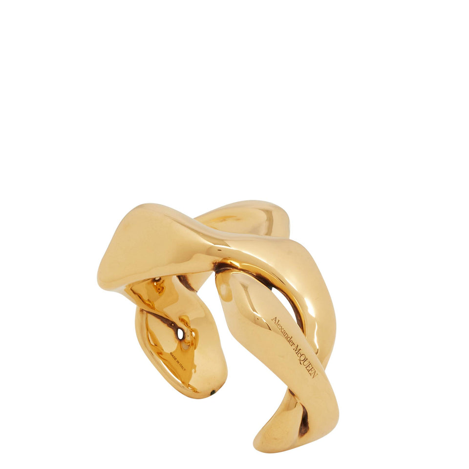 Bracciale in ottone dorato