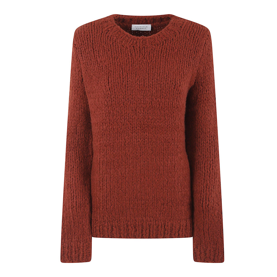 Maglione in lana rosso 1259268 A011BTS GABRIELA HEARST