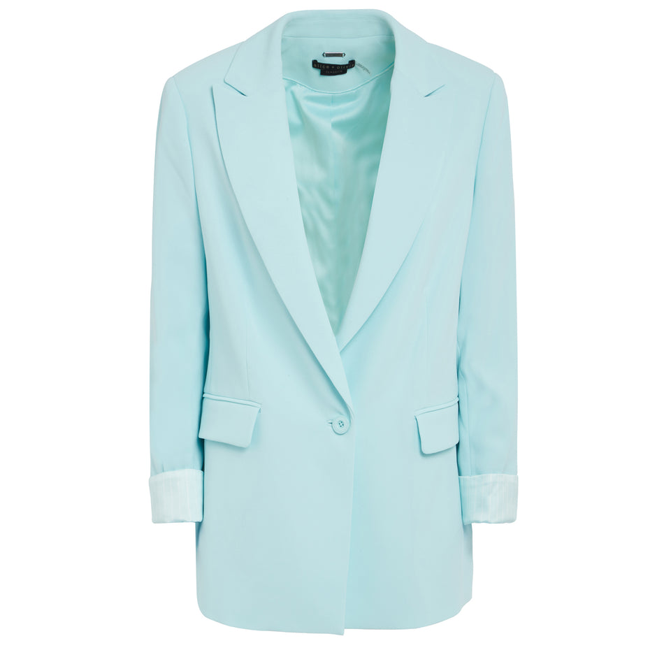 Light blue fabric jacket