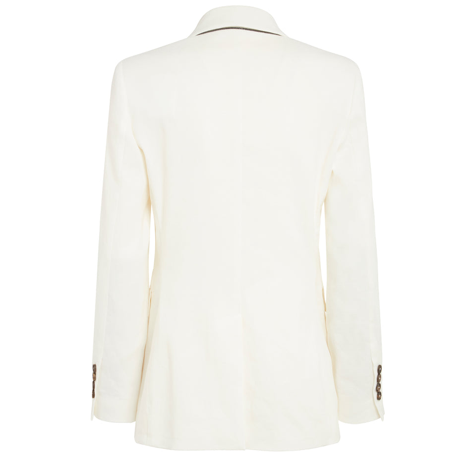 White cotton jacket